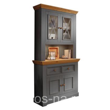 Надстройка для комода Форест Графит (двухстворчатого)