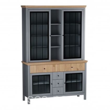 Буфет Сканди (4 стеклянные двери)