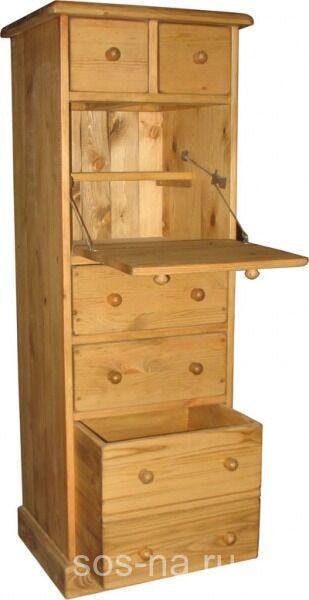 Шифоньер-секретер COM 8 ABAT