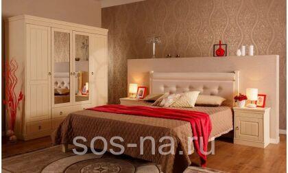 Шкаф Дания 4-створчатый с ящиками