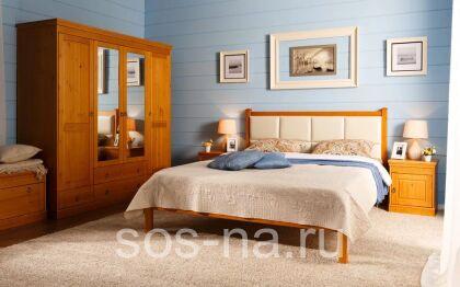 Шкаф Дания 4-створчатый с ящиками