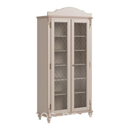 Шкаф-витрина Скандия 2-ств высокий