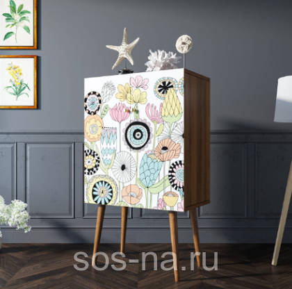 Комод на высоких ножках "Berber" BB09