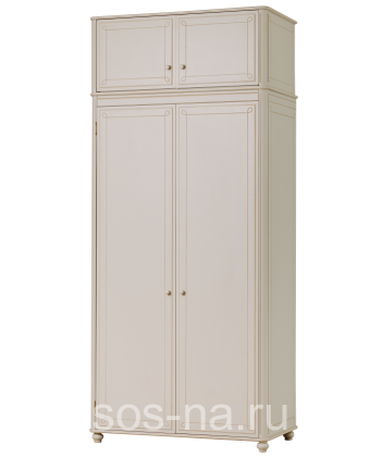 Шкаф Бетти 2-ств №1 с антресолью