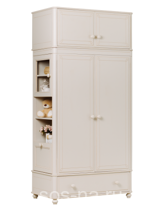 Шкаф Бетти 2-ств №3 с антресолью