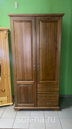 Шкаф 2ств. Брусно образец