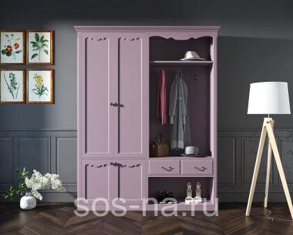 Шкаф-прихожая Леонтина с дверками арт ST9361