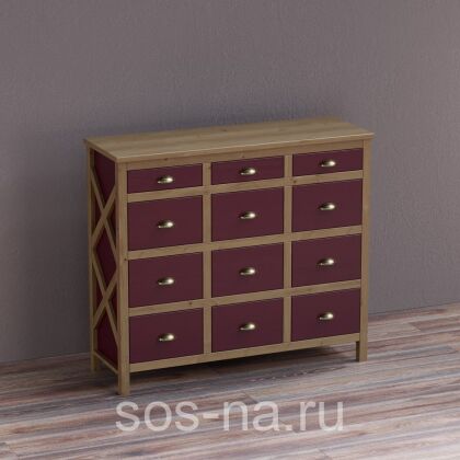 Комод Армо 4 ряда ящиков (без направляющих)