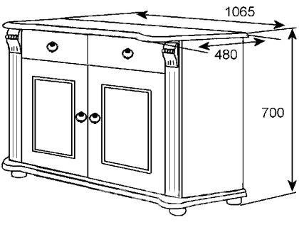 Комод Флоренц 2