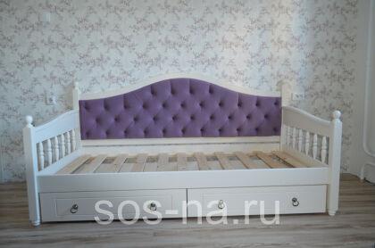 Тахта F3 мягкая с ящиками