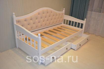 Тахта F3 мягкая с ящиками