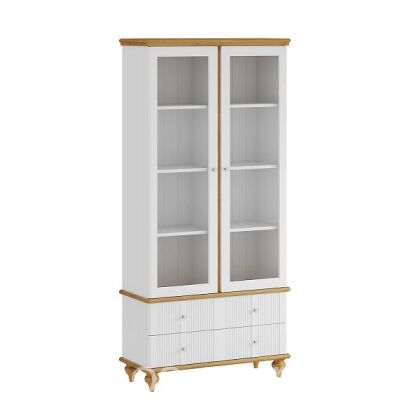 Шкаф для посуды Рандеву 22 из массива сосны