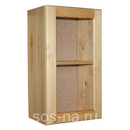 Шкаф навесной 40 (1дв., стекло) Скайда-2