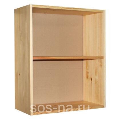 Шкаф навесной 60 (2 двери, дерево) Скайда-2