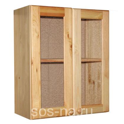 Шкаф навесной 60 (2 двери, стекло) Скайда-2