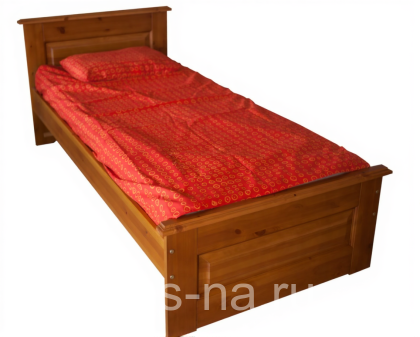 Кровать 900х2000 без ящиков Брусно-М