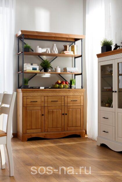 Комод Дания №8+Стеллаж Дания металл №4