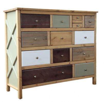 Комод Армо с разными 13 ящиками (Без направляющих)