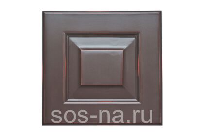 Коричневый с красным перетиром(эффекты)
