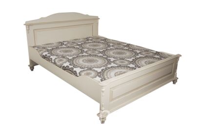 Кровать "Скандия" двойная (1600х2000) с низкой спинкой