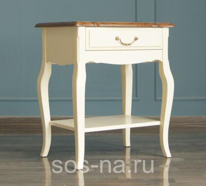 Тумба прикроватная Леонтина c одним ящиком (широкая)