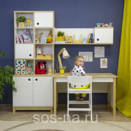 Стеллаж широкий Робин Wood Лайт