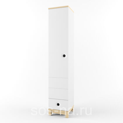 Пенал петли слева Робин Wood Лайт