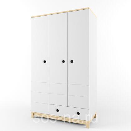 Шкаф 3-х ств. Робин Wood Лайт