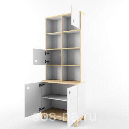 Стеллаж широкий Робин Wood Лайт