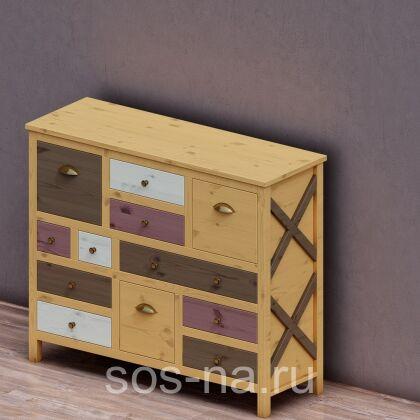 Комод Армо с 12 разными ящиками