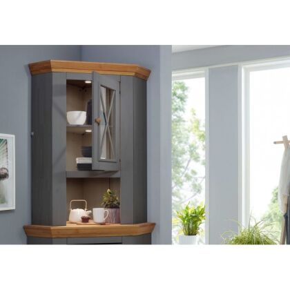 Угловой буфет Форест Графит