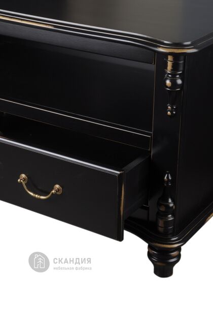 Тумба под ТВ Скандия с нишей и ящиком