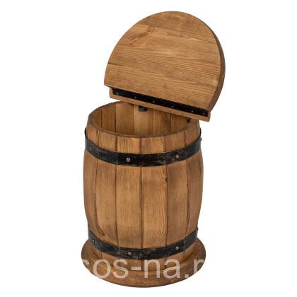 ТАБУРЕТ-БОЧКА С ТАЙНИКОВ ШАЛЕ