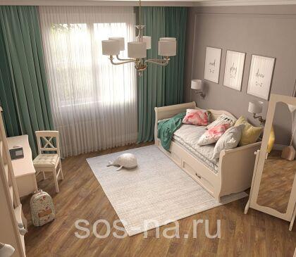 Кровать-диван Лебо 90х200