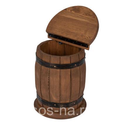ТАБУРЕТ-БОЧКА С ТАЙНИКОВ ШАЛЕ