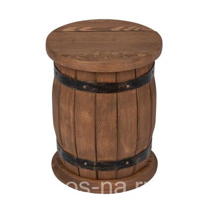 ТАБУРЕТ-БОЧКА С ТАЙНИКОВ ШАЛЕ