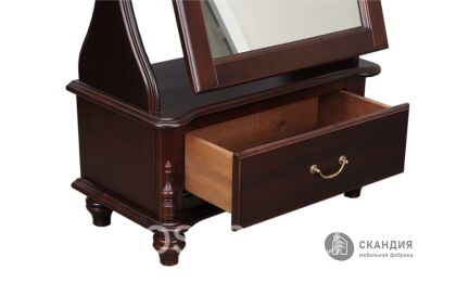Тумба "Скандия" с зеркалом поворотным