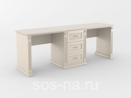 Письменный стол "Верона" на 2 рабочих места с ящиками