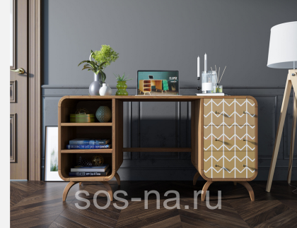 Рабочий стол "Ellipse print" принт 1 EL08