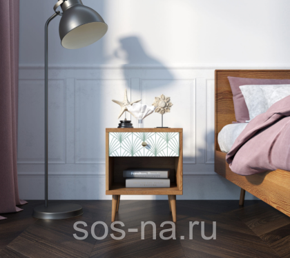 Тумбочка "Berber" с открытой полкой BB33