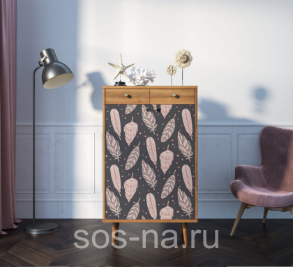 Комод "Berber" два ящика и дверки BB46