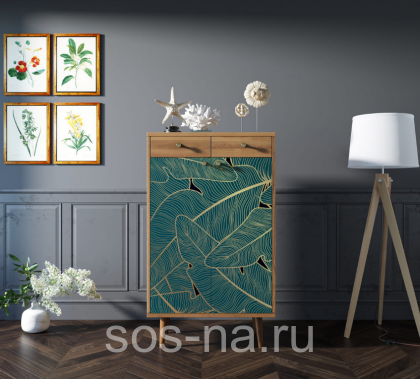 Комод "Berber" два ящика и дверки BB46