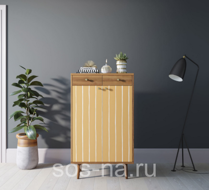 Комод "Berber" два ящика и дверки BB46