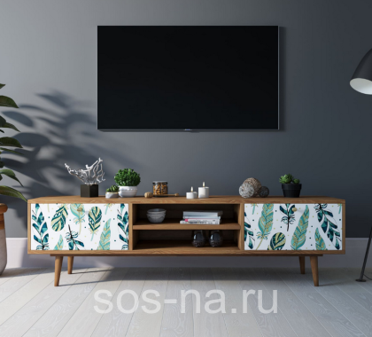 Комод "Berber" с нишей низкий под TV BB49