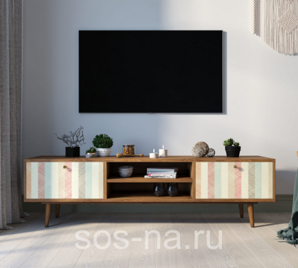 Комод "Berber" с нишей низкий под TV BB49