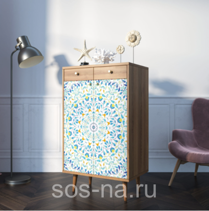 Комод "Berber" два ящика и дверки BB46