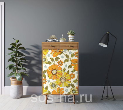 Комод "Berber" два ящика и дверки BB46