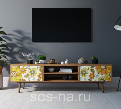 Комод "Berber" с нишей низкий под TV BB49