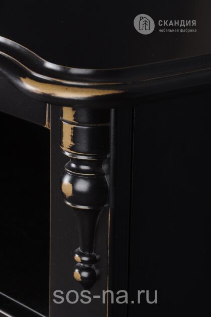 Тумба под ТВ Скандия с нишей и ящиком