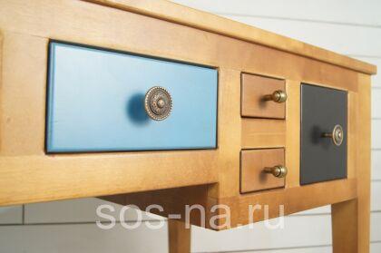 Рабочий стол "Aquarelle Birch" темный